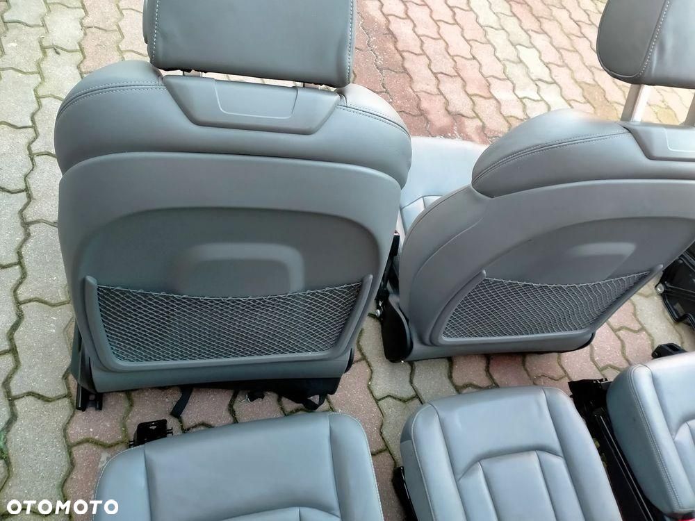 AUDI Q7 4M S-LINE / FOTEL FOTELE KANAPA BOCZKI TAPICERKA 5 OSOBOWA ISOFIX - 5