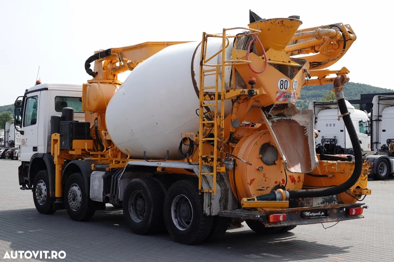 Mercedes-Benz ACTROS 3241 / CAMION POMPĂ / BETONĂ + POMPĂ PUTZMEISTER 21 METRI / RADIO CONTROL - 6