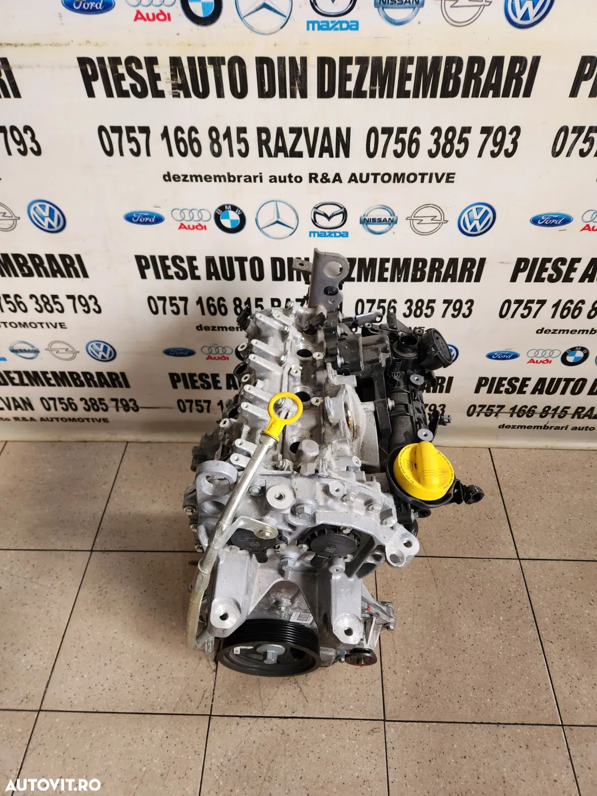 Motor Nou 3.500 Km 1.0 Benzina Turbo Cod HRA0 Renault Dacia Mercedes Juke Kadjar Captur Clio 5 Mega - 3