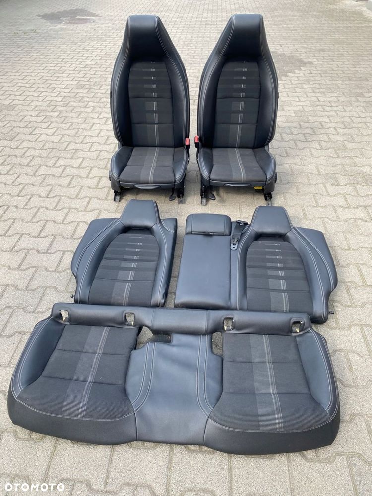 MERCEDES 176 cla 117 gla 156 amg kompletny srodek fotel prawy lewy kanapa - 1
