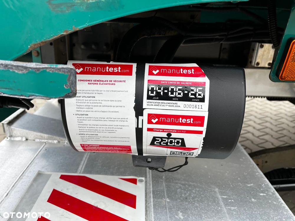 Scania P280 18 PALET BURTOFIRANKA DMC 19T WINDA MOCNA PODŁOGA ZSUWANY DACH I BOKI - 14