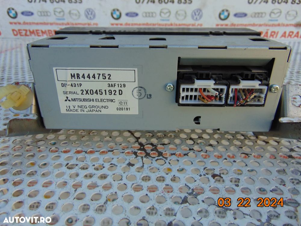 Display ceas ora Mitsubishi Pinin 1999-2006 - 3