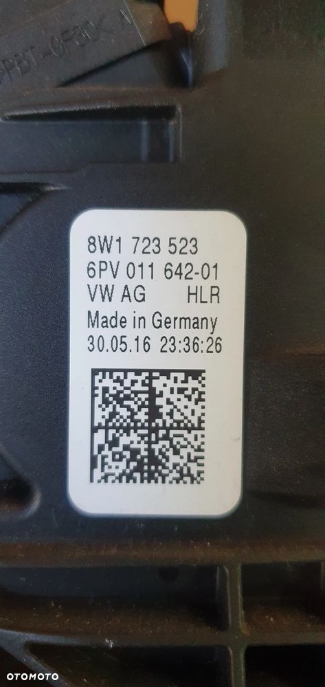 Pedał gazu potencjometr Audi A4 B9 1.4 TFSI 8W1723523 - 6