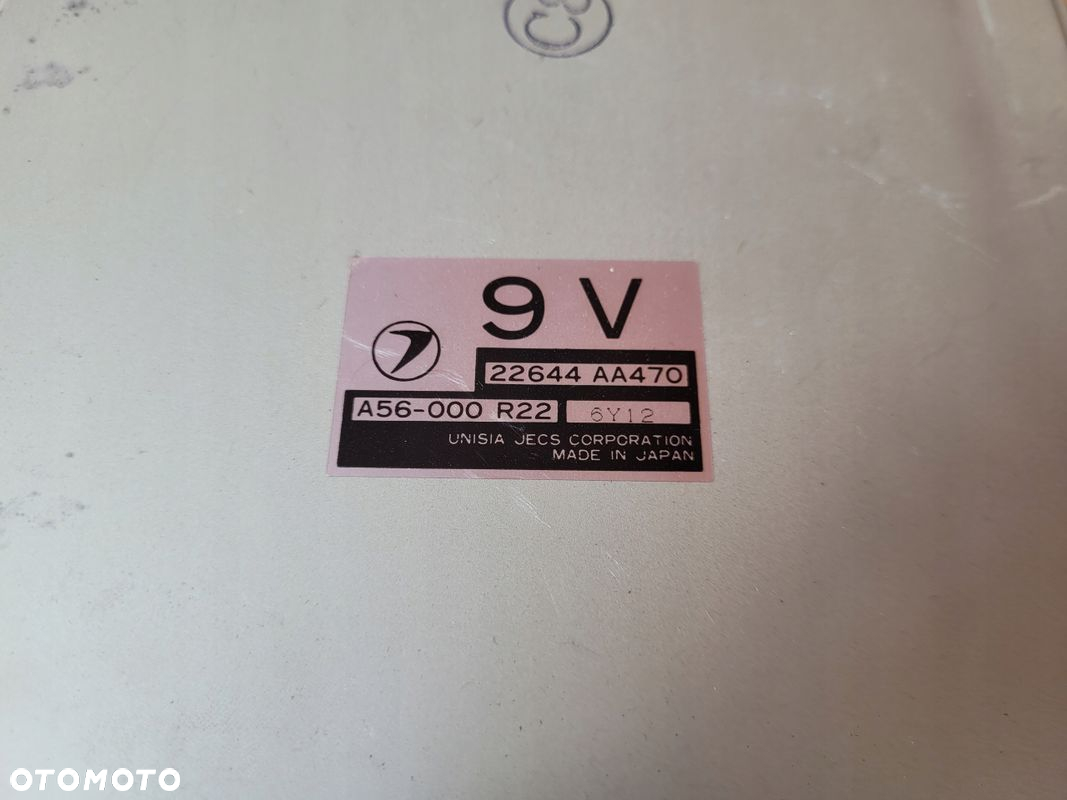 SUBARU LEGACY STEROWNIK SILNIKA ECU 22644-AA470 - 3