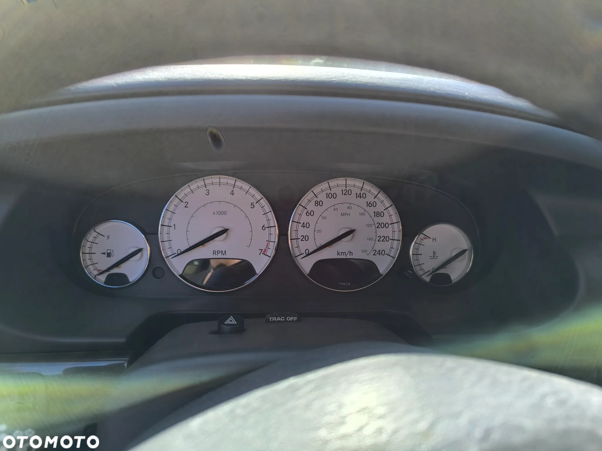 chrysler sebring licznik tunel przełączniki kierownica - 2