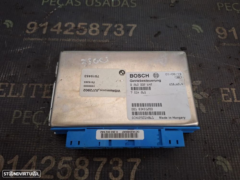 Centralina usada 0 260 002 642 BMW E46 330CI M54B30 CAIXA VELOCIDADES - 1