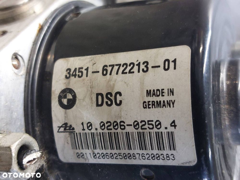 POMPA STEROWNIK ABS BMW E90 6772213 6772214 - 2