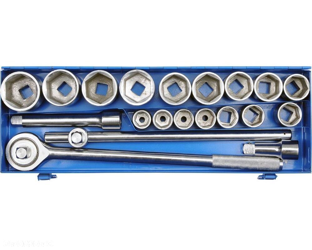 ZESTAW KLUCZY NASADKI TIR KLUCZE NASADOWE 22-50MM 3/4 20CZ. 58150 VOREL - 1