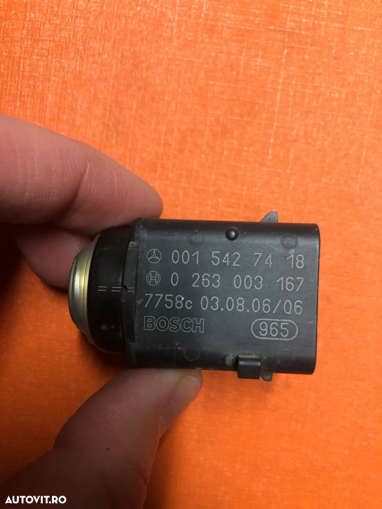 Senzor parcare Mercedes Benz CLK CLS E W211 W219 gri - 7