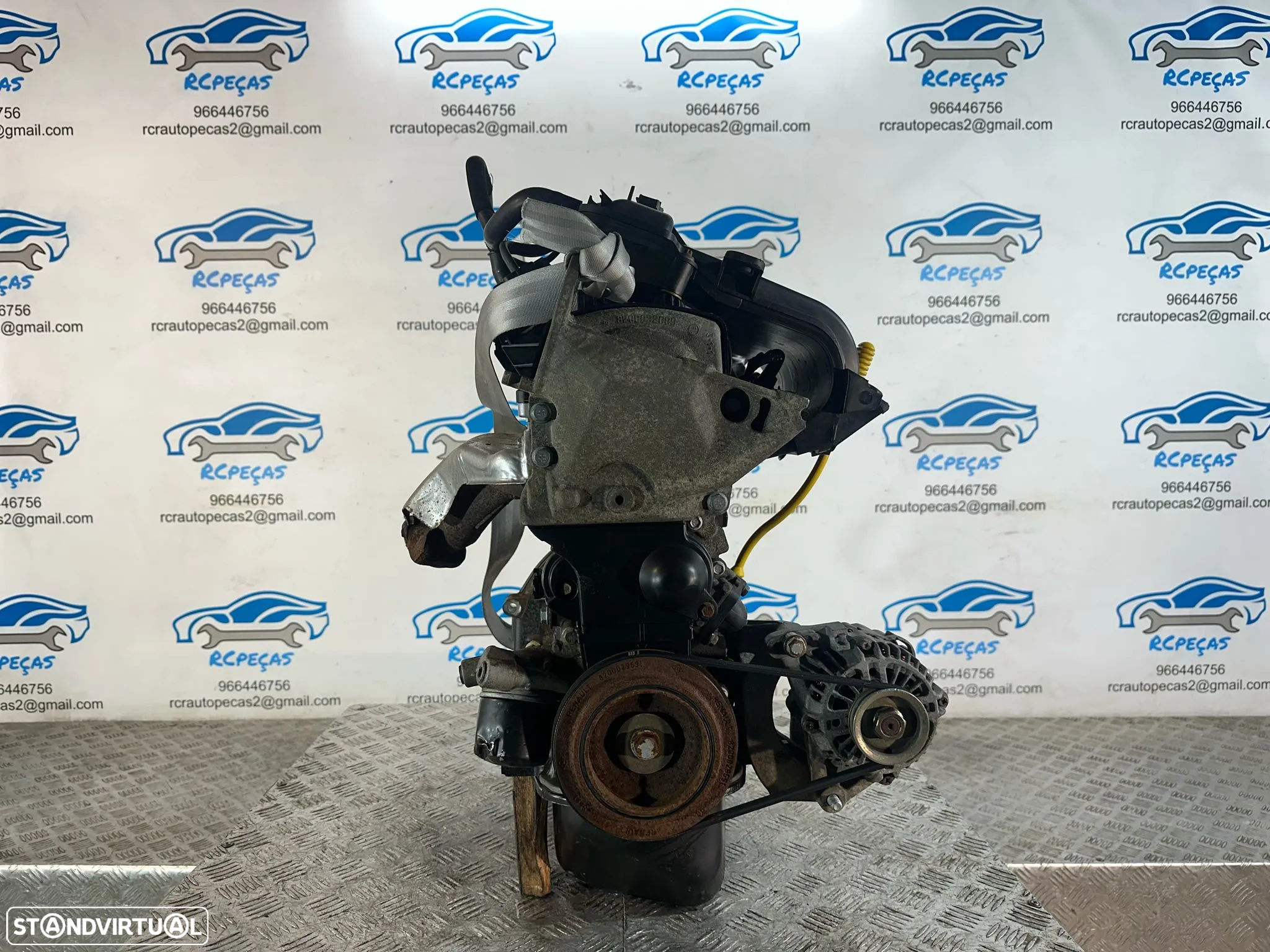 .Motor Completo Renault 1.2i 16v 75cv D4FG722 D4F722 D4F - 7
