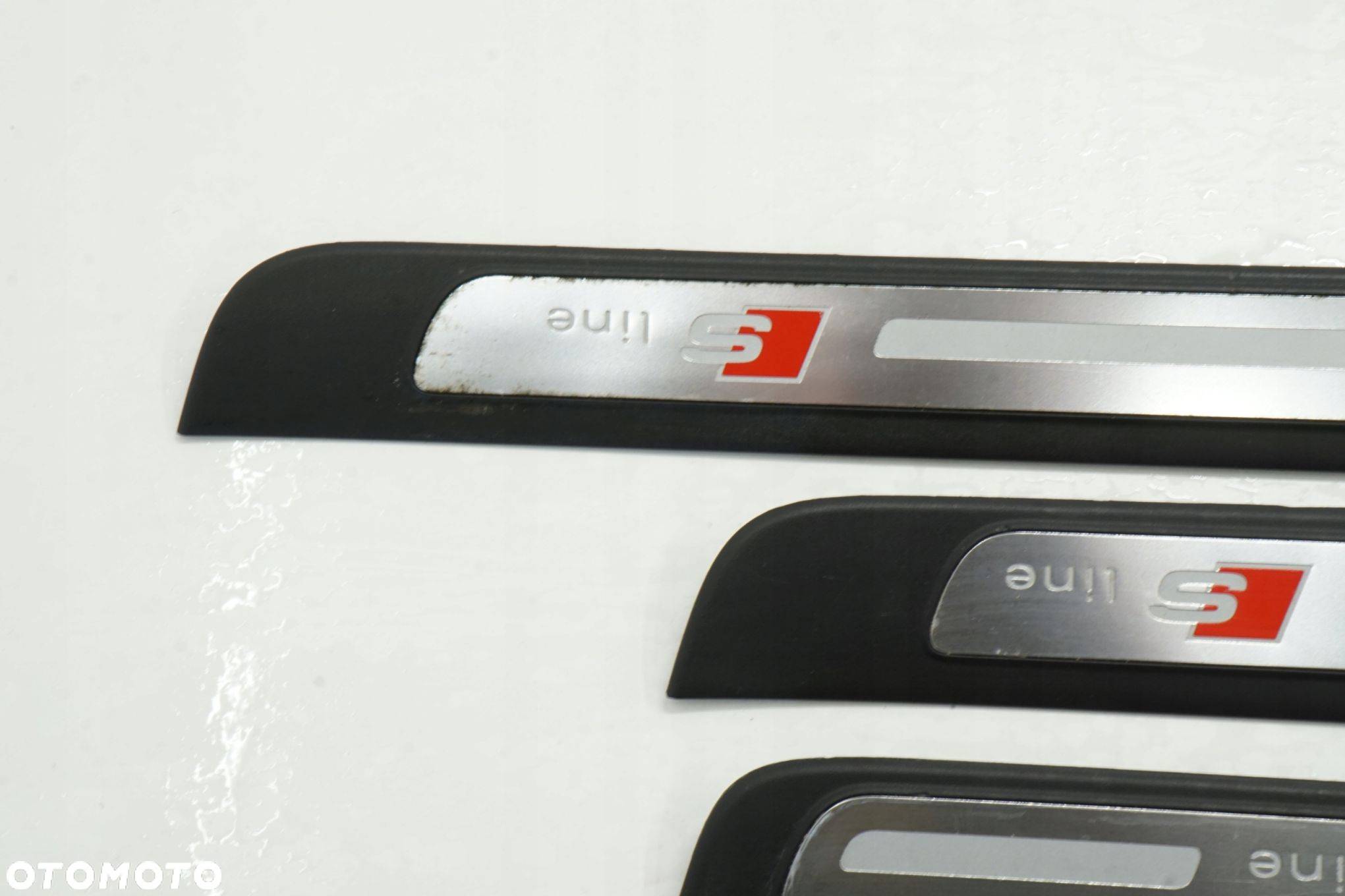 AUDI A4 B8 LIFT 12R S-LINE LISTWY NAKŁADKI PROGOWE KOMPLET - 2
