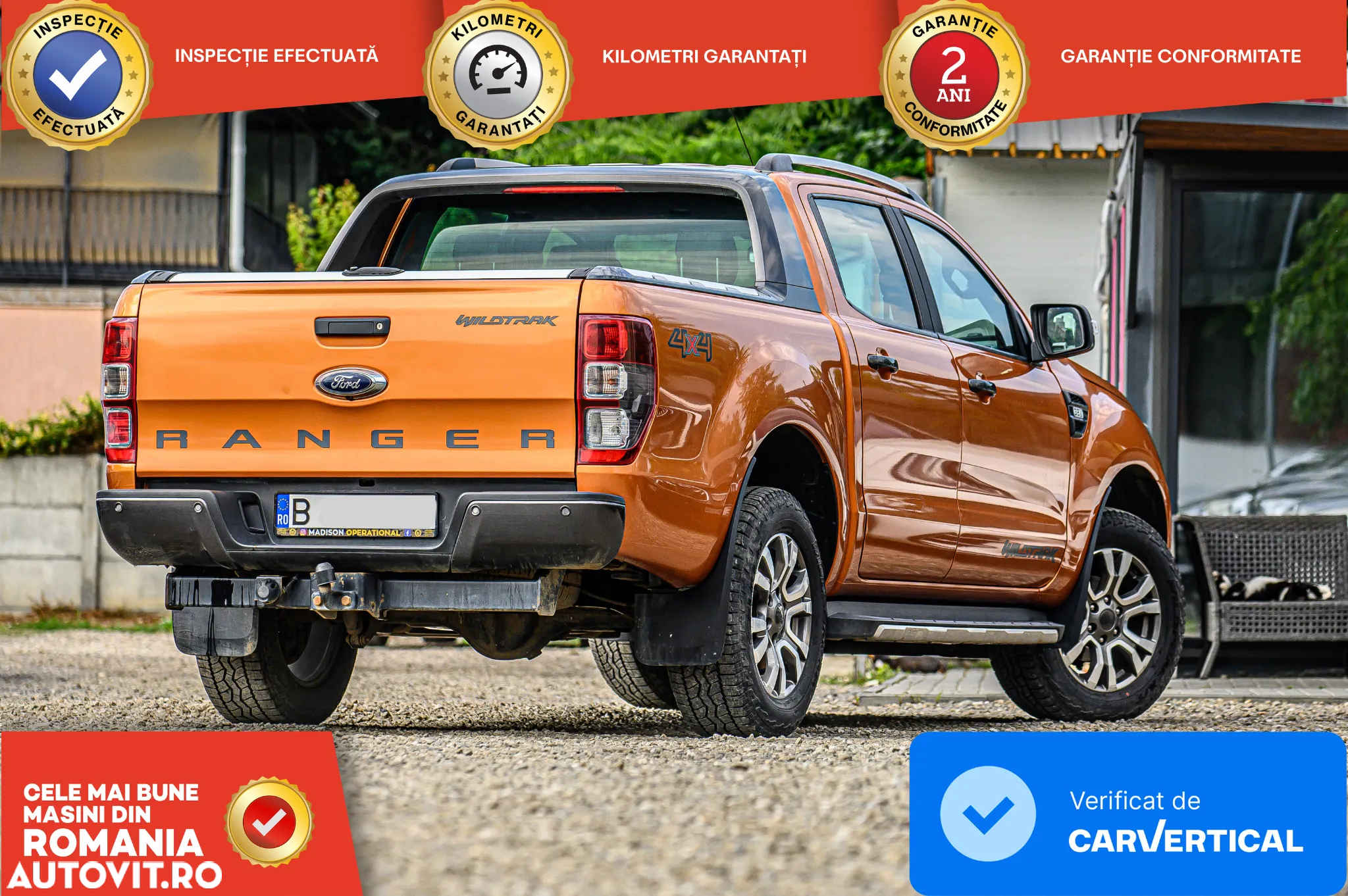 Ford Ranger Pick-Up 3.2 TDCi 4x4 Cabina Dubla WILDTRACK Aut. - 3