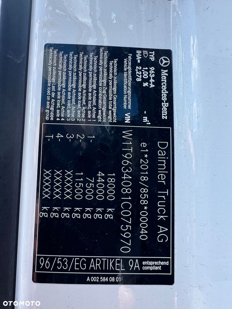 Mercedes-Benz ACTROS PROCAB  bez retardera prokontraktowy - 14