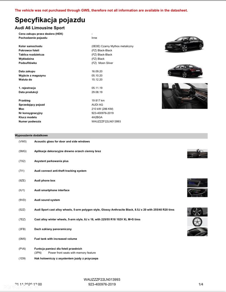 Audi A6 Limousine 50 TDI mHEV Quattro Tiptronic - 21