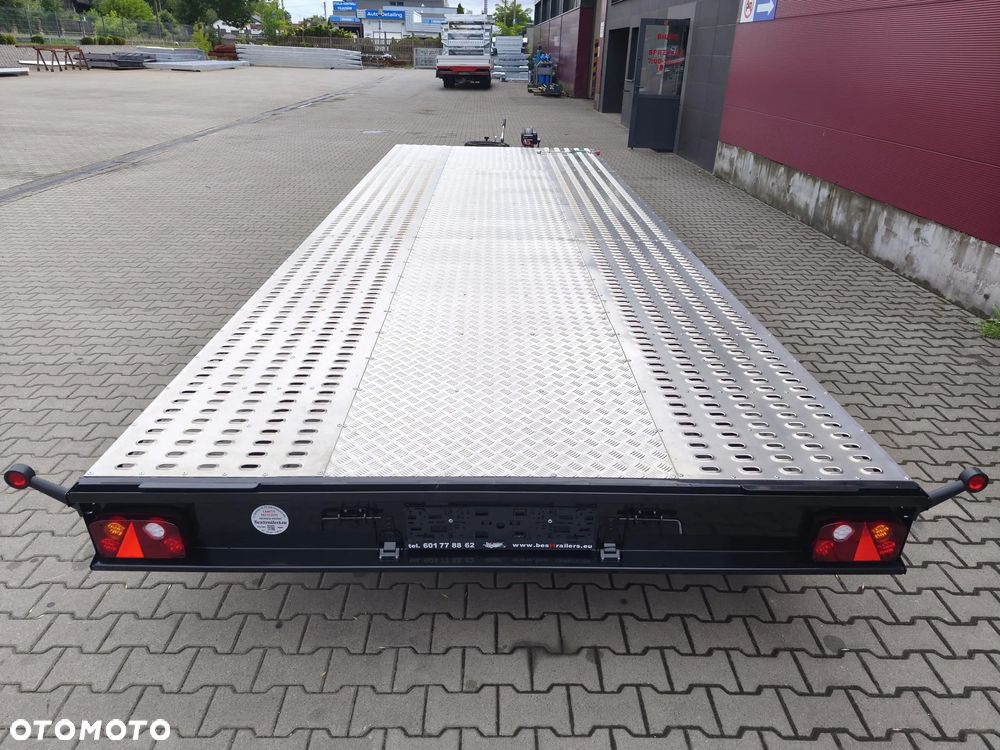Besttrailers Laweta Warior NM Besttrailers 6,5 x 2,2m, DMC 3500kg, koła R13C, podjazdy, wciągarka ALKO - 3