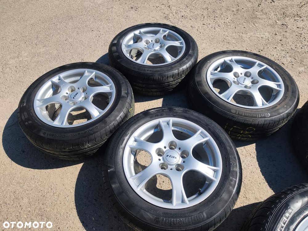 5x110 Felgi Aluminiowe Alufelgi 15 Koła Letnie Lato OPEL MERIVA I A CORSA C III COMBO 3 C 6,5mm Legnica ALU-RAD 185/60 - 3