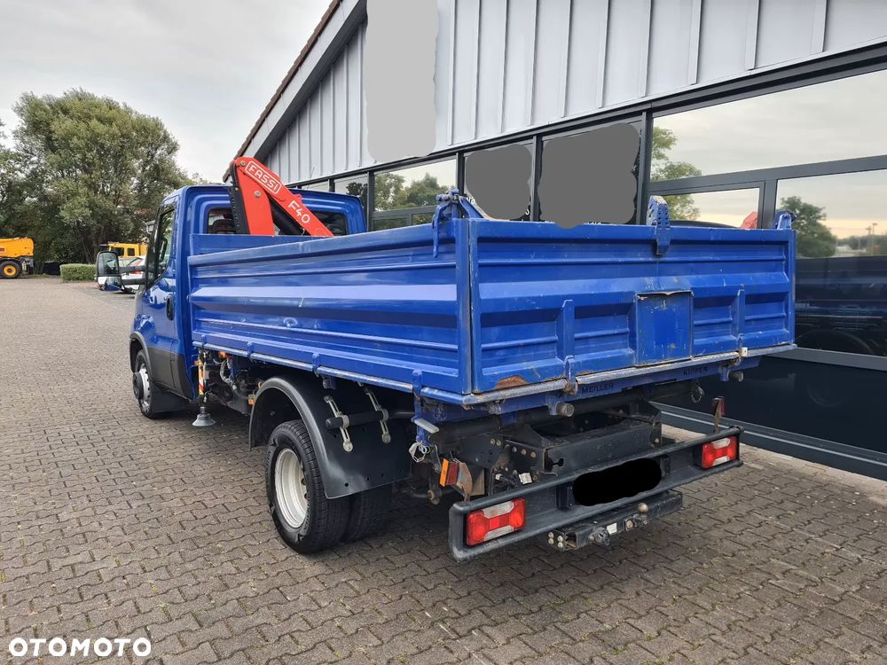 Iveco DAILY 70c18 72c18 dmc 7200kg WYWROTKA kiper Miller HDS / Dzwig/ Żuraw FASSI f40 RADIO// BLOKADA MOSTU// IGŁA jak nowy - 4