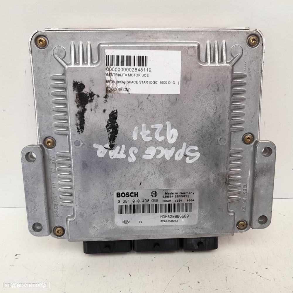 CENTRALINA DO MOTOR UCE MITSUBISHI SPACE STAR DG0 - 1