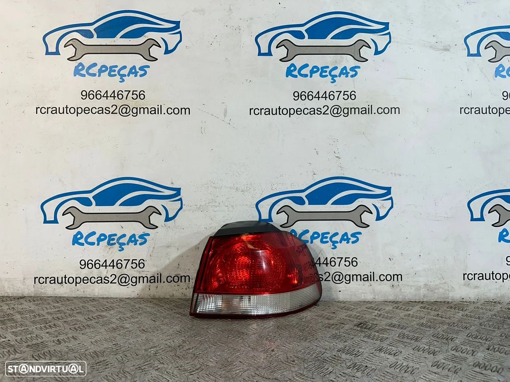 .Farolim Tras Traseiro Direito Original Volkswagen VW Golf 6 Mk6 5K0945258 2008 a 2013 - 1