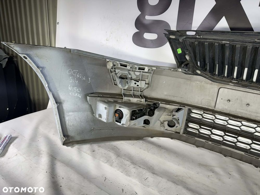 Skoda Octavia III Zderzak Przód Przedni Zwykły LA7W 12-16 5E0807221 - 10