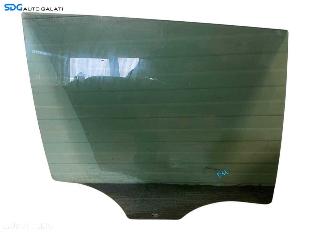Geam Sticla de pe Usa Portiera Spate Dreapta BMW Seria 5 E60 2003 - 2010 Cod 43R-002092 [L8361] - 2