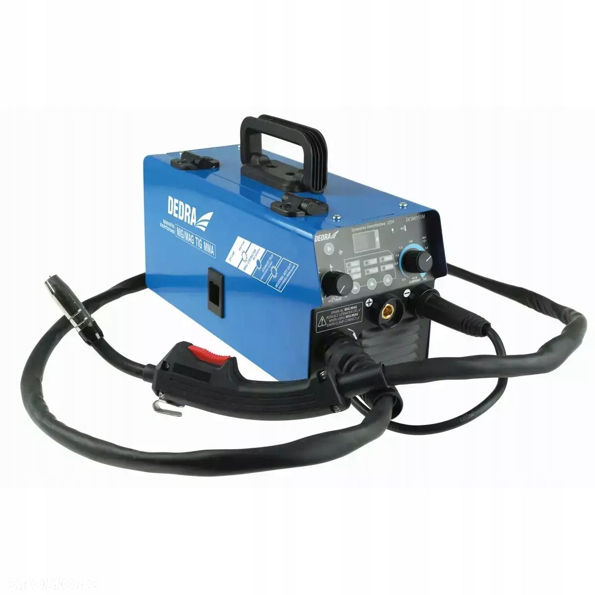 DEDRA SPAWARKA INWERTOROWA IGBT MIG/MAG 120A TIG FUNKCJA MMA DESMI151M - 2