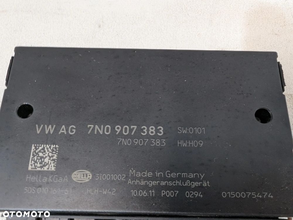 VW PASSAT B7 HAK HOLOWNICZY ORYGINAŁ KOMPLETNY MODUŁ 3AA803880E 7N0907383 - 6
