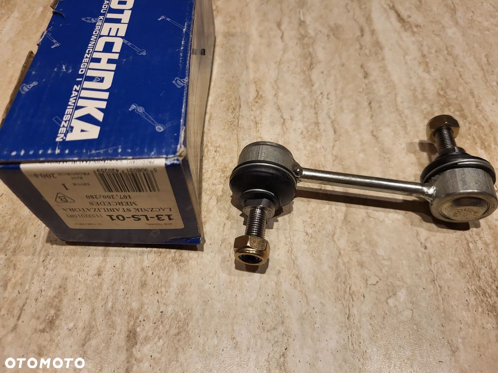 ŁĄCZNIK STABILIZATORA Łącznik drążka stabilizatora tył L/P 108mm MERCEDES /8 (W114), /8 (W115), S (W116), SL (R107) 2.0-3.5 01.68-08.89 - 1