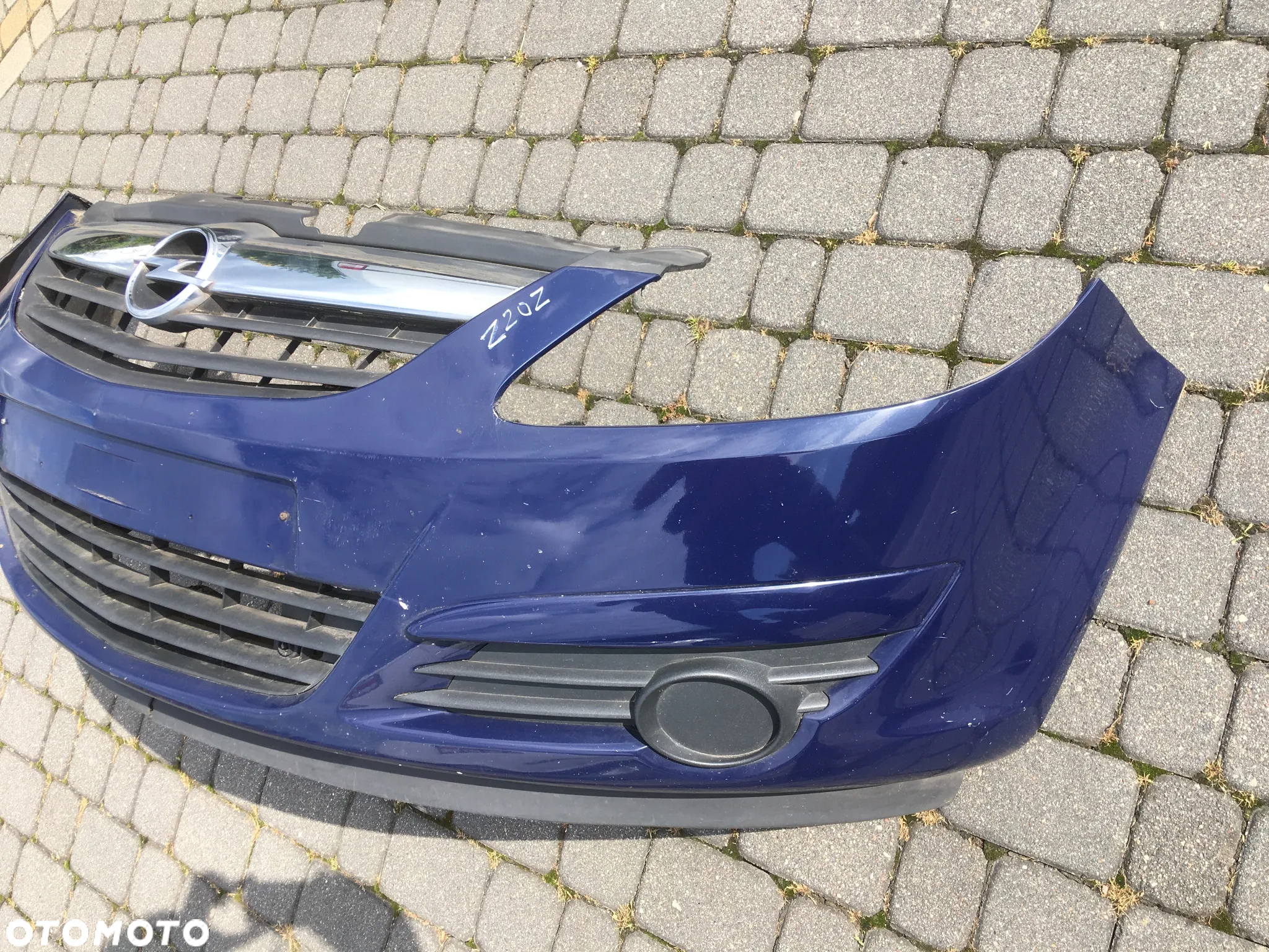OPEL CORSA D Z20Z PRZÓD KOMPLETNY ZDERZAK MASKA BŁOTNIK LAMPA - 3