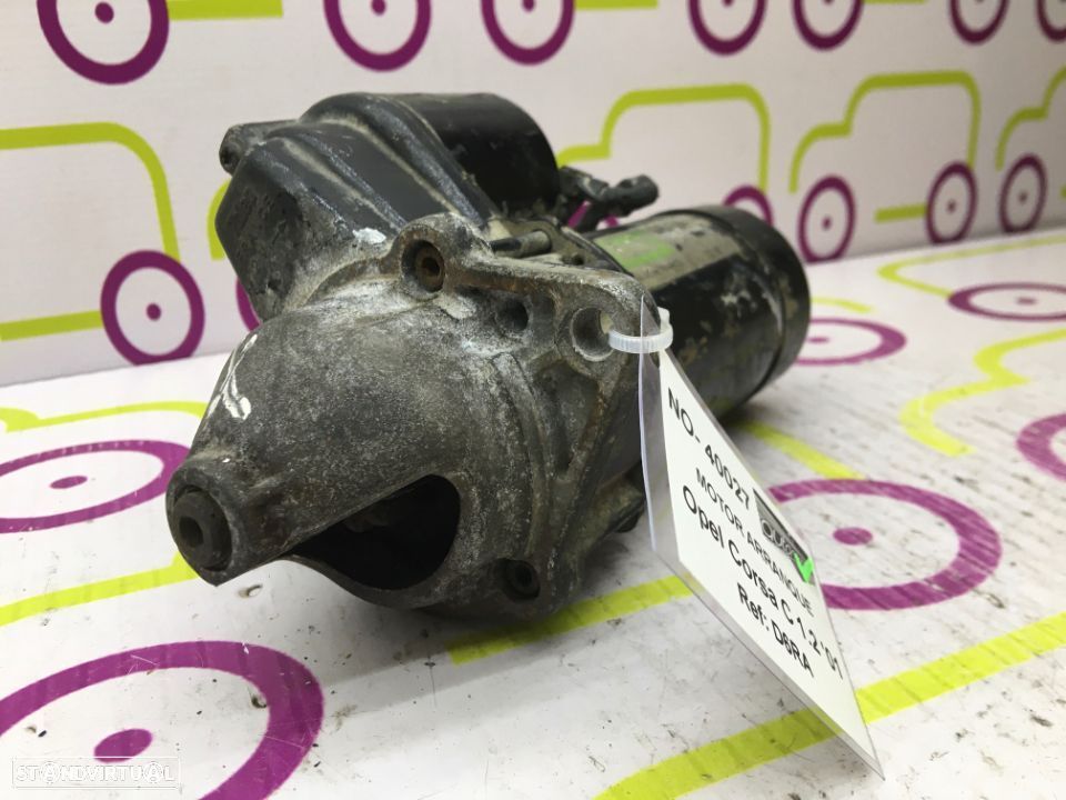 Motor Arranque Opel Corsa C 1.2i 60Cv de 2001 - Ref: D6RA - NO40027 - 1