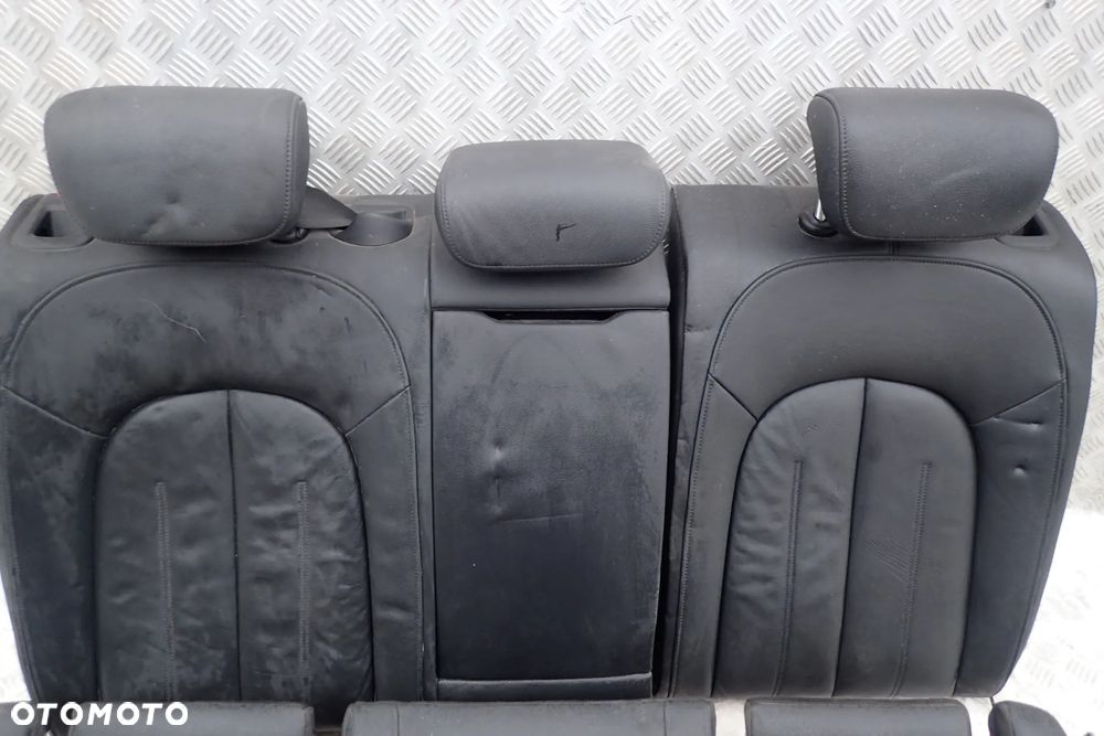 FOTELE SIEDZENIA KOMPLET PRZÓD TYŁ SKÓRA AUDI A6 C7 COMBI - 2