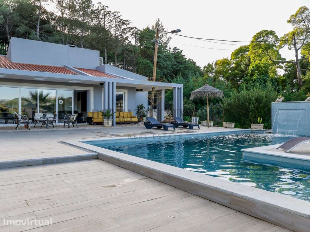 Quinta T8 com piscina aquecida picadeiro e jardim em Setúbal - Grande imagem: 4/40