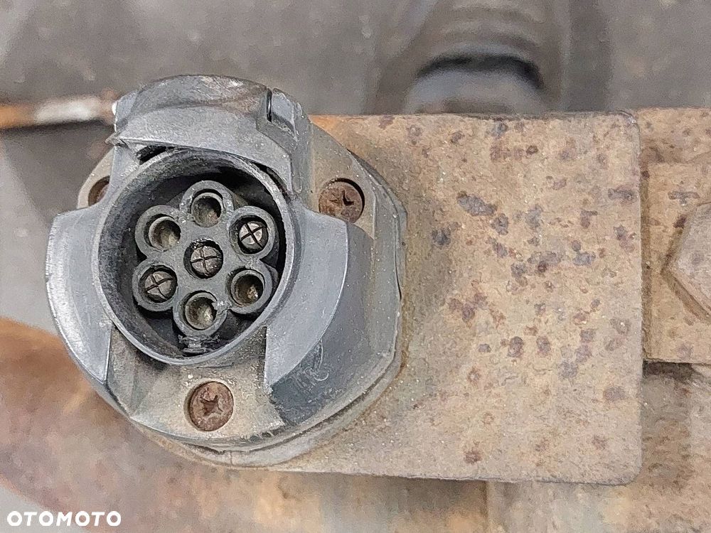 HAK HOLOWNICZY BRAK TABLICZKI MERCEDES-BENZ VITO W638 - 3