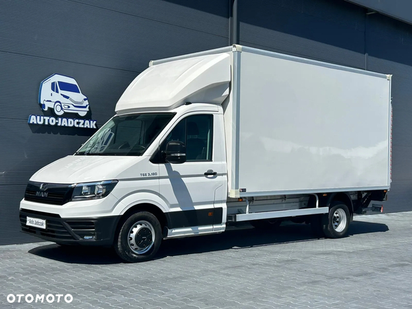 MAN TGE Crafter 3.180 Kontener 9 palet + winda 750kg + drzwi boczne **NA BLIŹNIAKACH**Klima**Kamera**Navi**2019R**