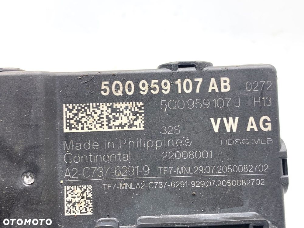 MODUŁ KLAPY  SKODA SUPERB III Kombi (3V5) 2015 - 2022 1.4 TSI iV 160 kW [218 KM] Hybryda silnik - 5