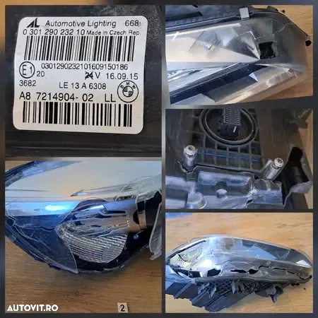 Far bmw stanga dreapta modul far led modul lumini viraj stanga dreapta bmw seria 2 F45 F46 - 5