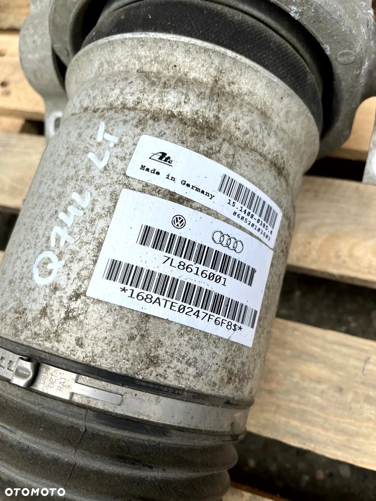 AUDI Q7 4L AMORTYZATOR LEWY TYŁ TYLNY PNEUMATYCZNY ATE ORYGINAŁ 7L8616001 - 2