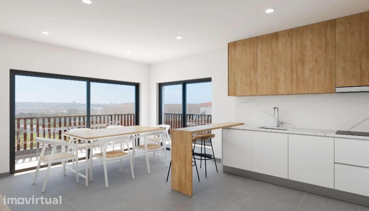 Moderno Apartamento T3 para venda na Mexilhoeira Grande, Algarve - Grande imagem: 4/16