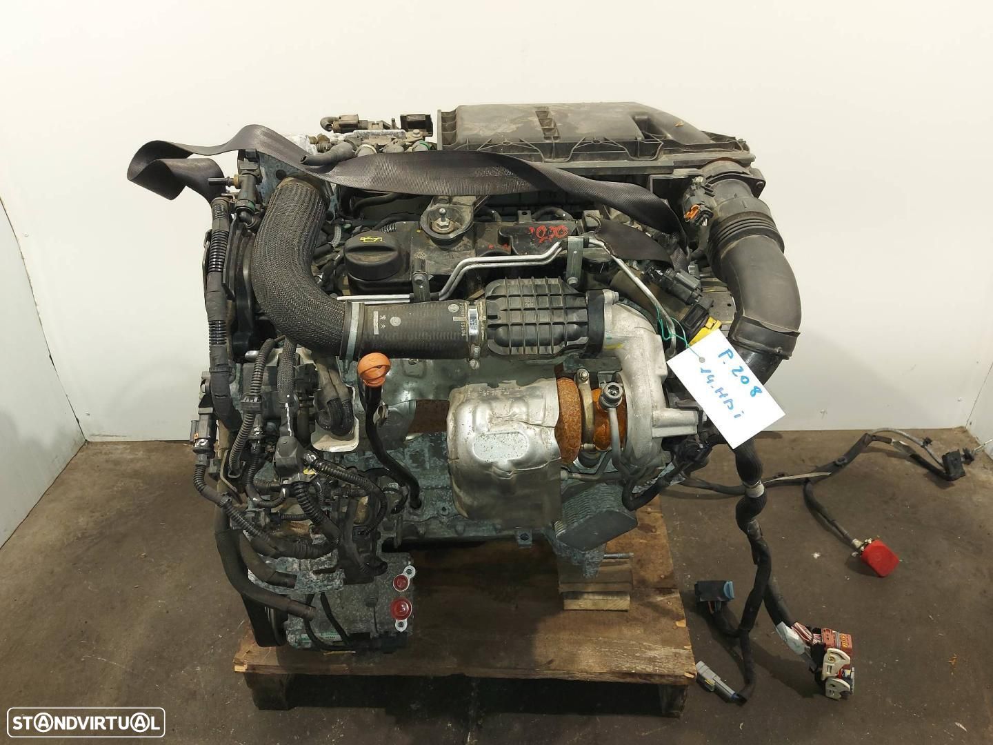 MOTOR COMPLETO PEUGEOT 208 REF. 8HR - 1