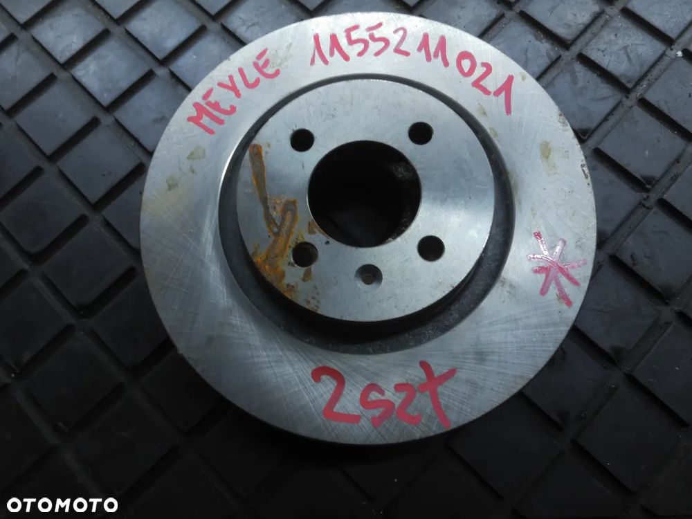 Tarcza hamulcowa MEYLE-ORIGINAL 2 SZTUKI NOWE SEAT CORDOBA IBIZA 1994-2000 - 1