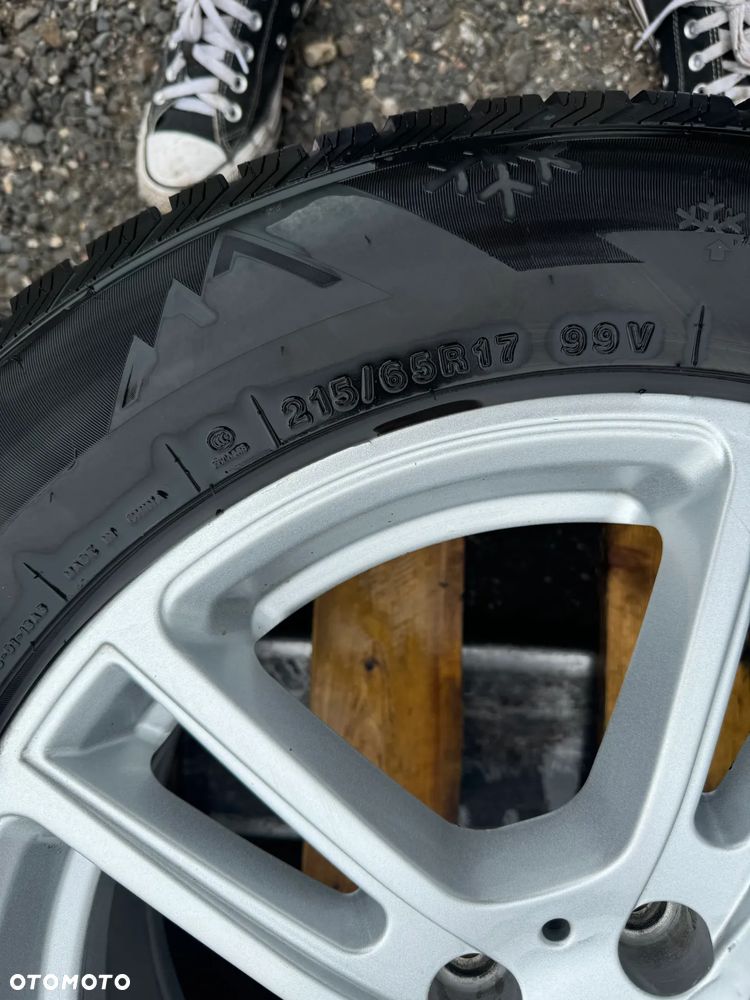 KOMPLET KÓŁ KOŁA KOŁO VOLKSWAGEN TIGUAN 215 / 65 17 - 9