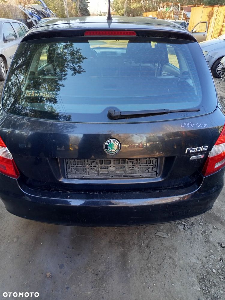 KLAPA BAGAŻNIKA SKODA FABIA II KOMBI KOD KOLORU LF9R SILNICZEK WYCIERACZKI ZAMEK BLENDA - 2