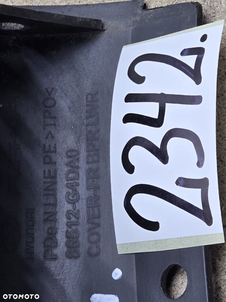 Dokładka dolna zderzaka przód Hyundai i30 III 3 LIFT N-line 17- 86512G4DA0 - 8