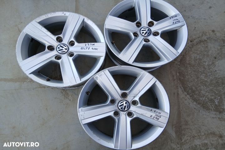 Janta aliaj 16 5G0601025BP 6,5JX16H2 ET46 5G0601025BP 6,5JX16H2 ET46 - 2