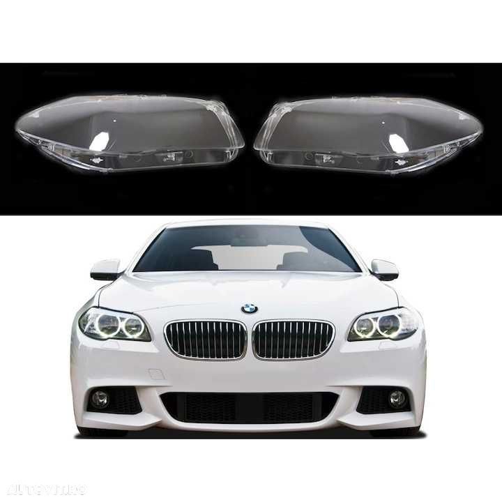 Sticla Far Stanga sau Dreapta BMW Seria 5 F10 F11 Xenon LED, 2010-2017 - 2