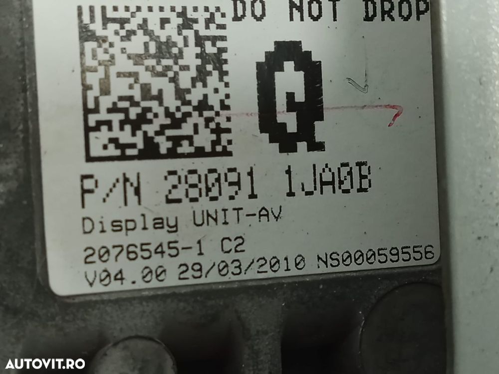 Display 280911ja0b Infiniti FX-Series 2  [din 2008 pana  2012] Crosso - 4