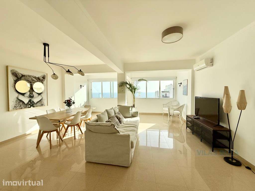 Apartamento T1 Renovado com Vista Mar a 100 metros da Praia Quarteira - Grande imagem: 5/22