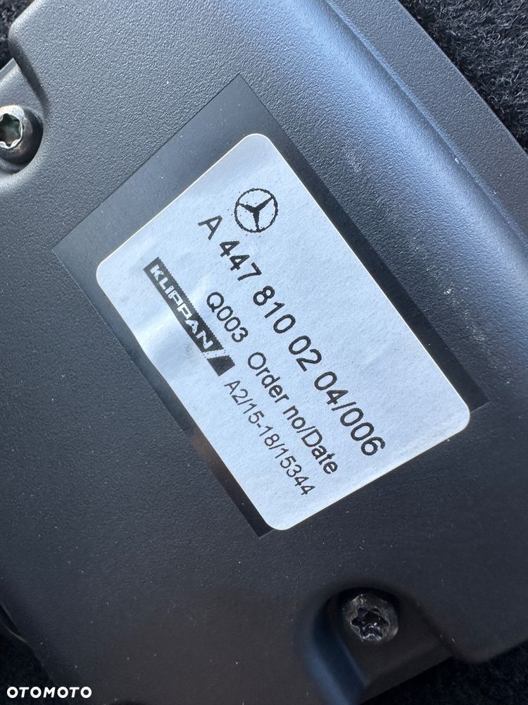 MERCEDES 447 v klasa vito METRIS półka schowek bagażnika - 6