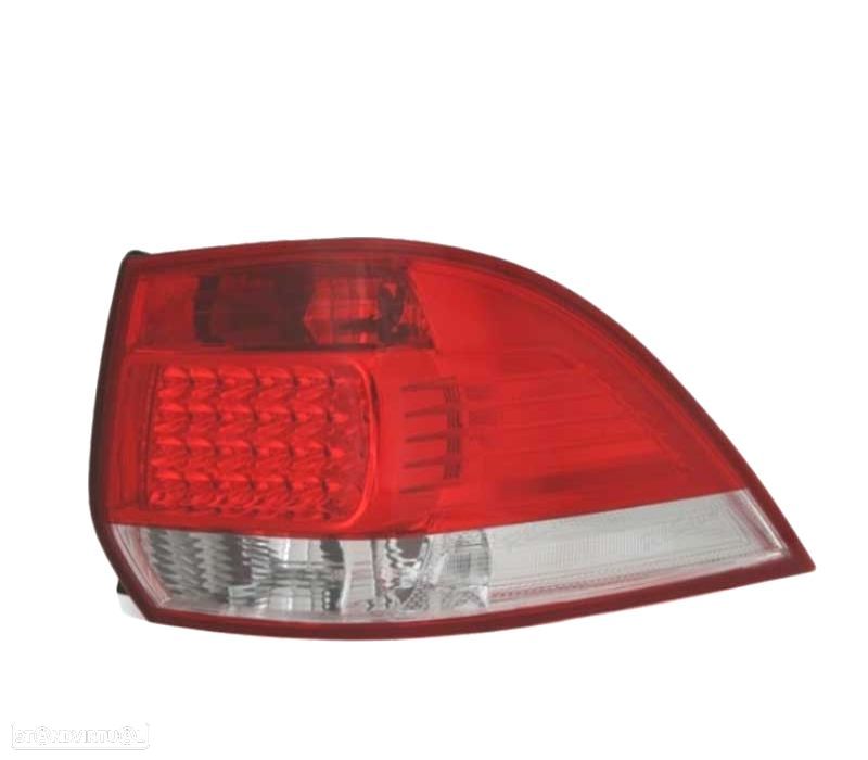FAROLINS TRASEIROS LED PARA VOLKSWAGEN VW GOLF 5 6 VARIANT 07+ VERMELHO BRANCO - 2
