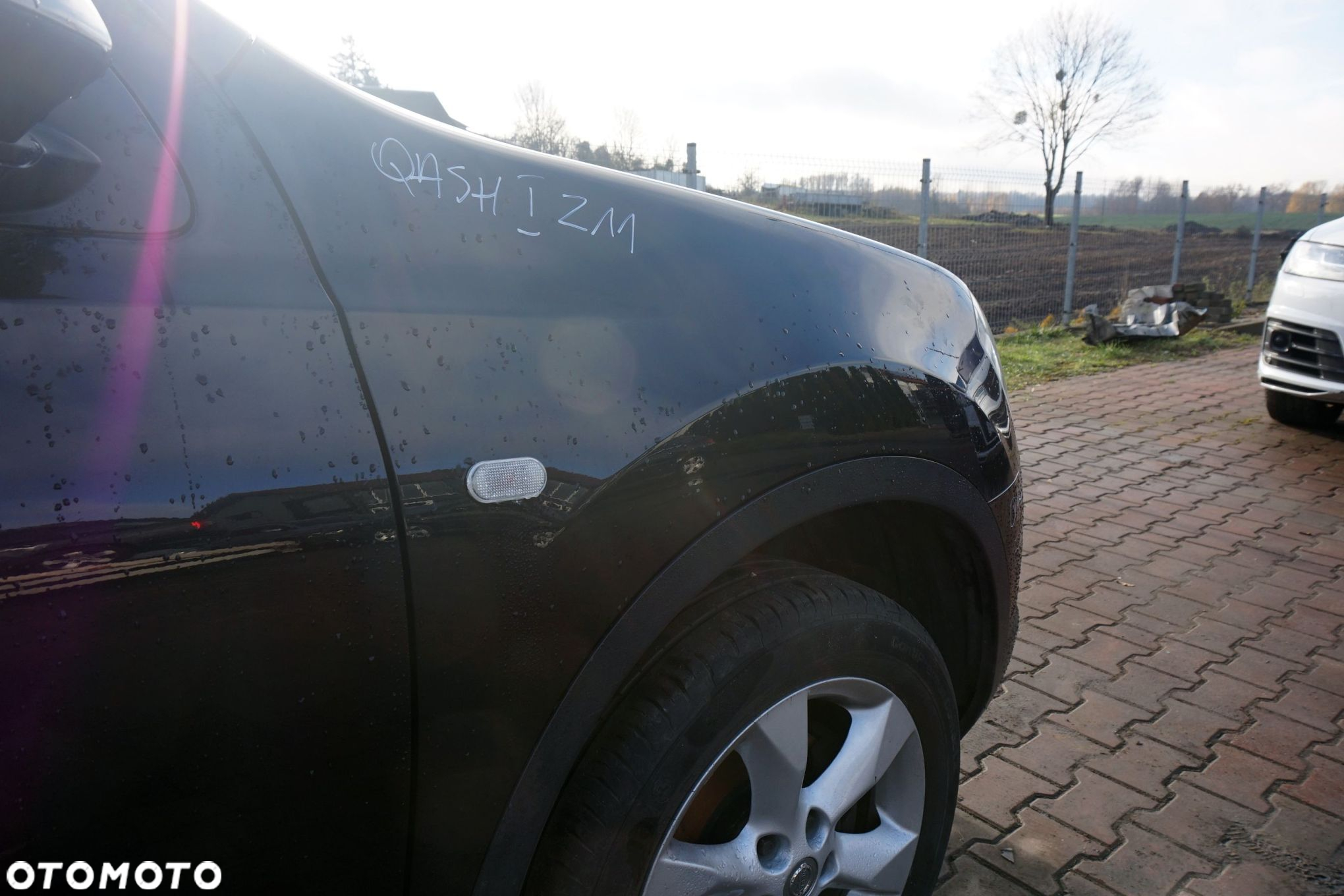 MASKA ZDERZAK BŁOTNIKI LAMPY QASHQAI I J10 Z11  NISSAN 2006-2009 CZARNY PRZÓD KOMPLETNY - 17
